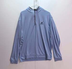 Divots Annapolis Blue Long Sleeve 1/4 Zip Pullover XL